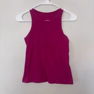 Lululemon Athletica Fuchsia Tank Top